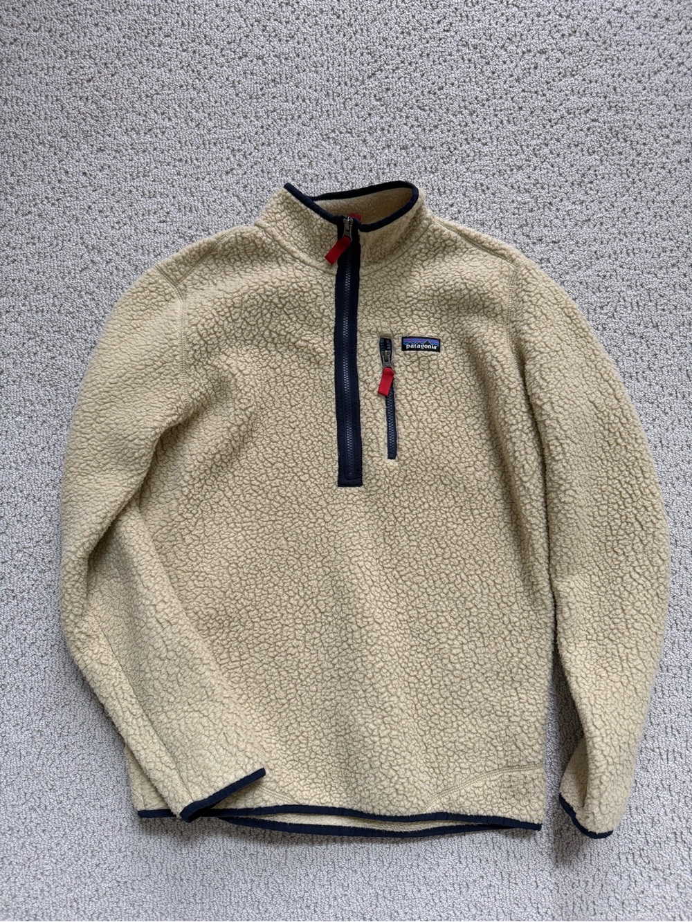 Patagonia Men’s Retro Fleece Quarter Zip - size M Never Worn